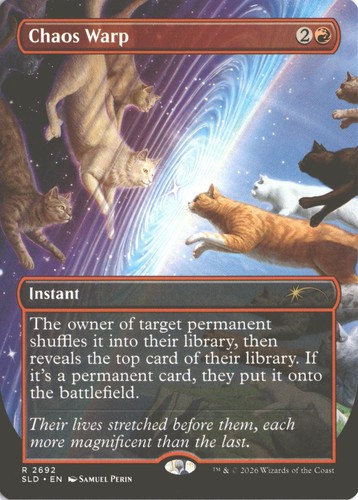 Mtg chaos warp - warp, (2692)