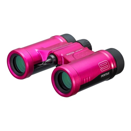 Pentax binocolo porro rosa - pentax,