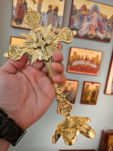 Christian altar hand blessing - altar,