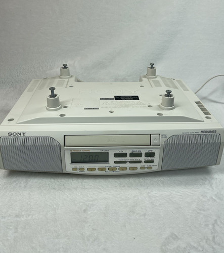 Sony icf cd513 radio - sony, orologio