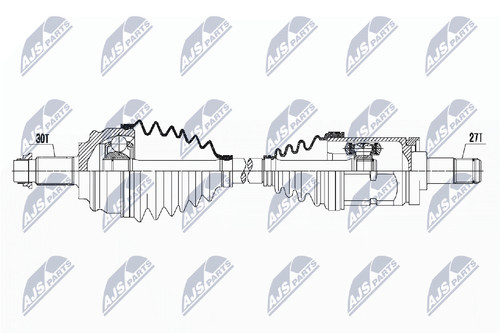 Albero motore nty npw - nty, npw-bm-115