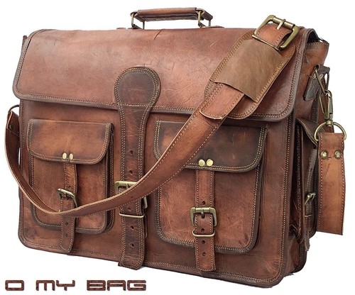 Borsa pelle laptop alta