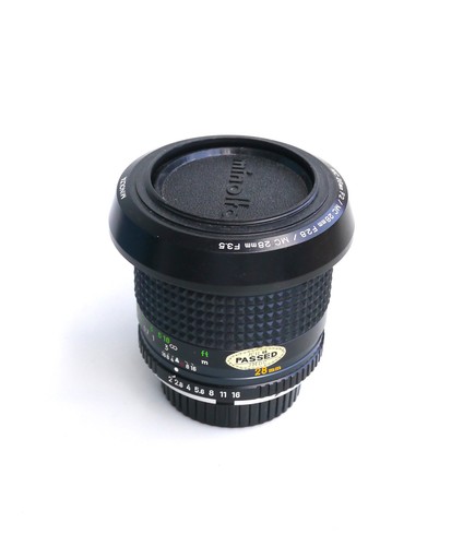 Obiettivo minolta rokkor - mc, w-rokkor