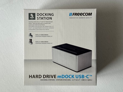 Freecom hard drive - freecom, mdock