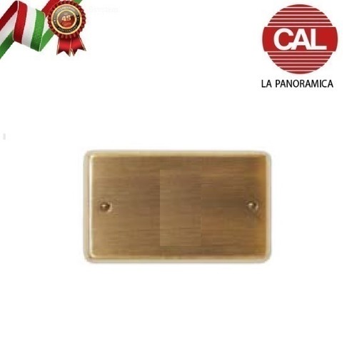 Placca senza fori - senza, bronzo