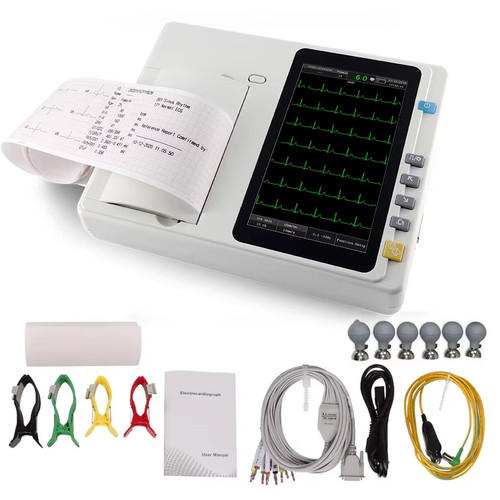 Ecg macchina portatile - ecg, 7"