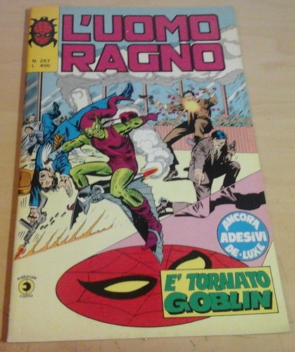 Uomo ragno corno 257 e - l', n.257