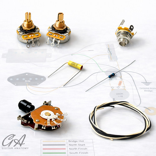 Kit cablaggio telecaster - kit,