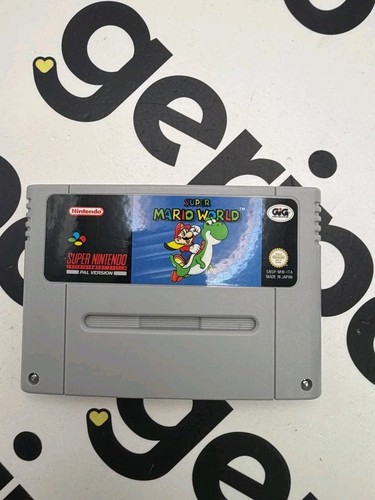 Super mario world snes pal - mario,