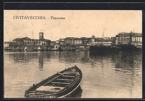 Civitavecchia panorama - civitavecchia,,