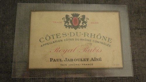 Etiquette vin cotes - de,