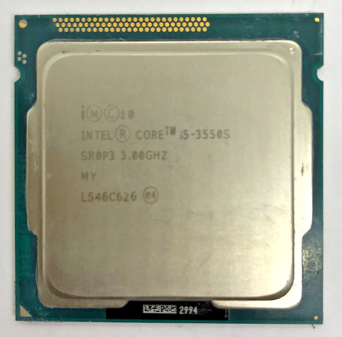 Intel core 3550s sr0p3 - core,