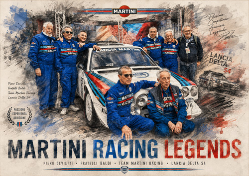 Martini racing legends tribute - racing,