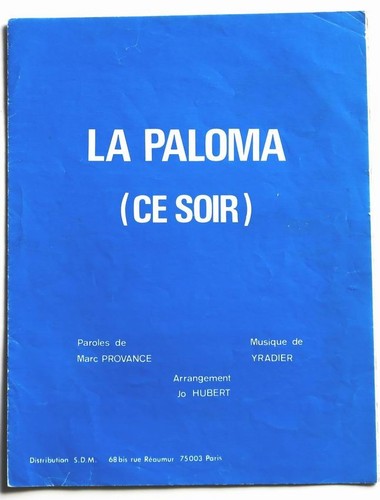 Partition sheet music marc - partition,