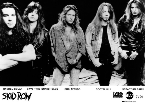 Skid row promo photo 1991 - skid,