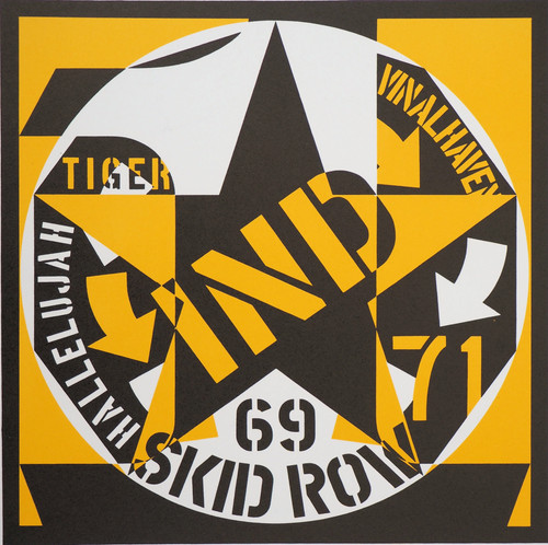 Robert indiana autoritratto - indiana:,