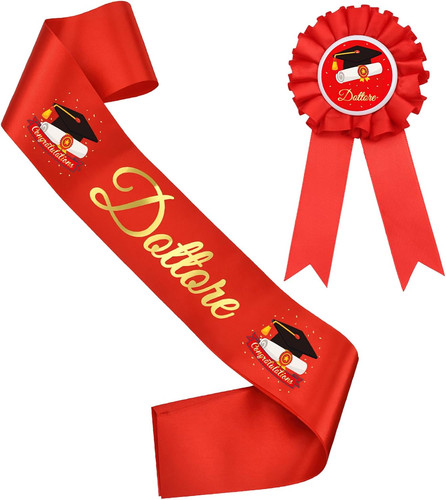 Fascia laurea dottore - dottore, con