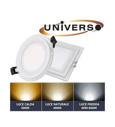Faretto pannello led incasso - ,