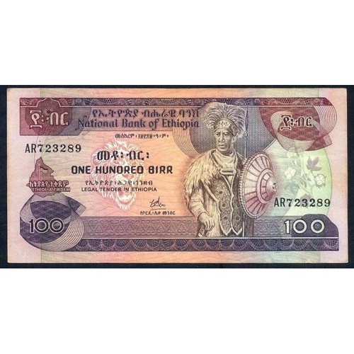 Ethiopia 100 birr 1976 - 100,