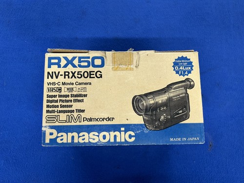 Panasonic rx50eg vhs pal - panasonic, vhs-c
