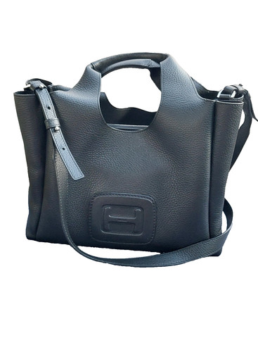 Shopper hogan nera pelle - shopper, nera,