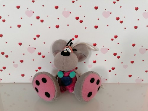 Diddl grigio con - , laccio
