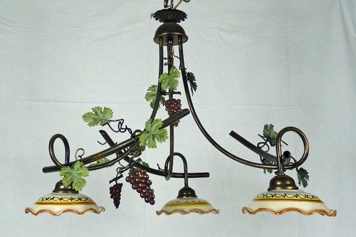 Lampadario luci led ferro - lampadario,
