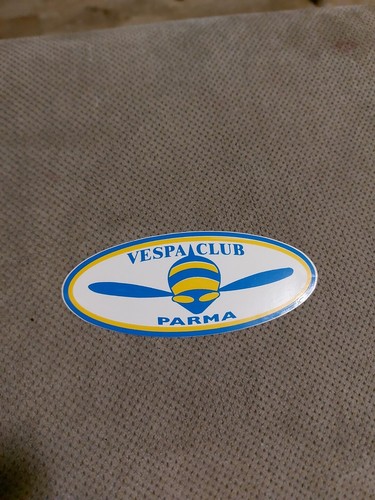 Adesivo vespa club parma - parma,