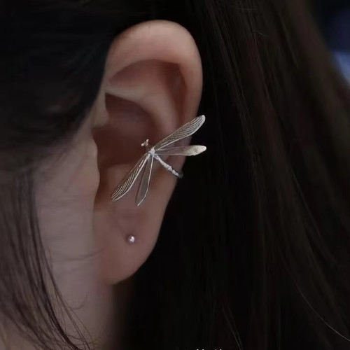 Orecchini libellula argento