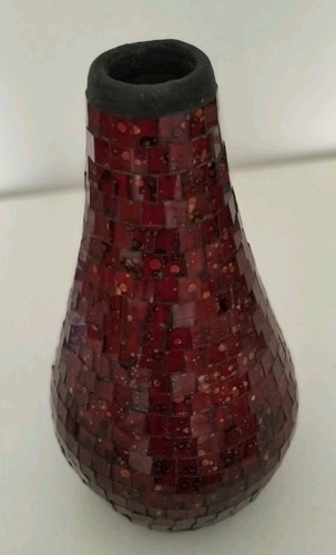 Vaso decorativo mosaico - vaso,