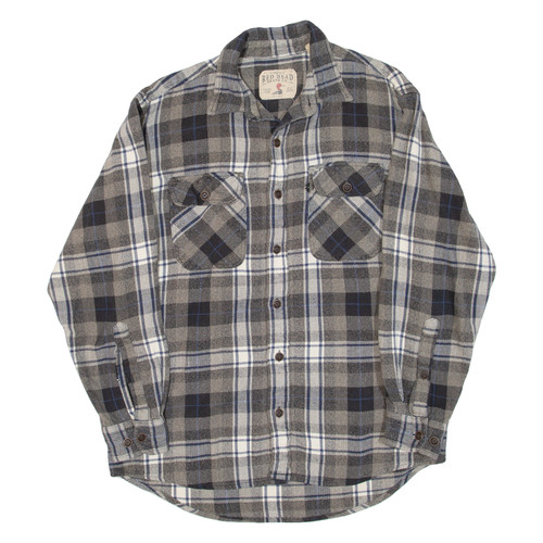 Camicia flanella grigia - camicia,