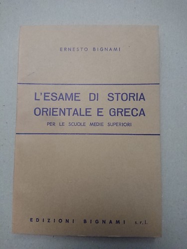 Esame storia orientale e - di,