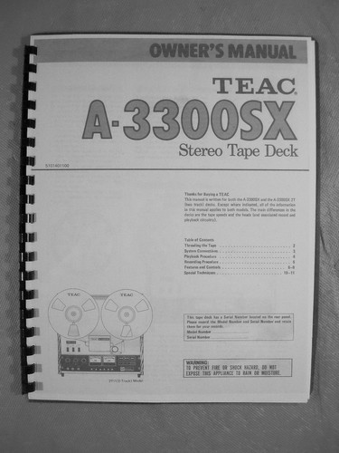 Una nuova copia teac - una,