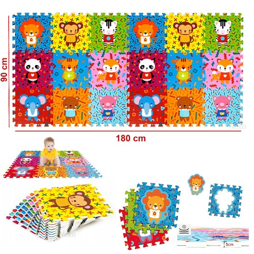 Tappeto puzzle animali - tappeto, gioco