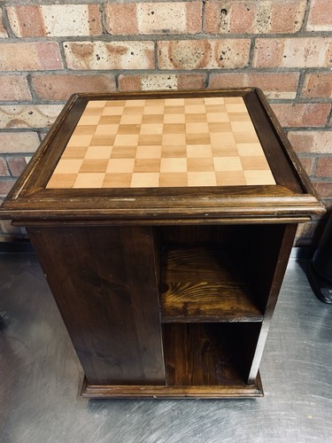 Scacchiera vintage legno - scacchiera,