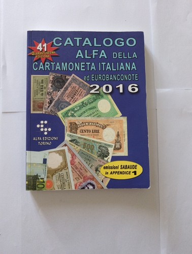 Catalogo alfa cartamoneta - catalogo,