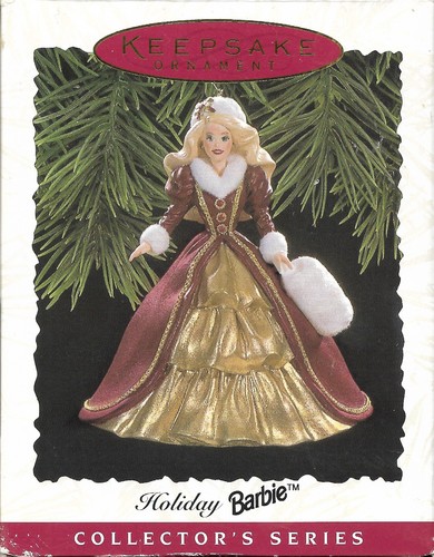 Hallmark holiday barbie - holiday,