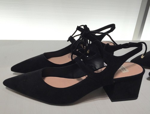 Zara high heel slingback shoes - high,