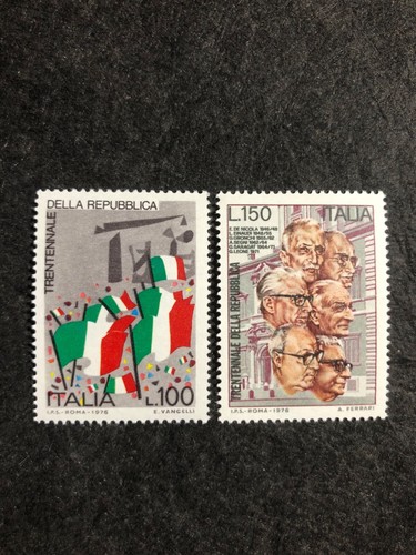 Italia repubblica trentennale - italia, repubblica,