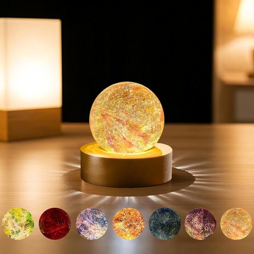 Sfera cristallo lampada - sfera, cristallo,