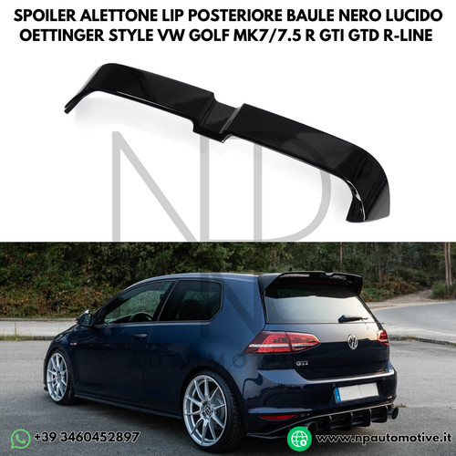 Spoiler posteriore baule - ✅,