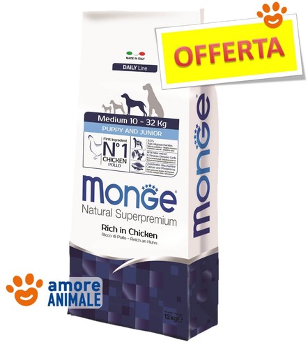 Monge medium puppy junior - puppy, &