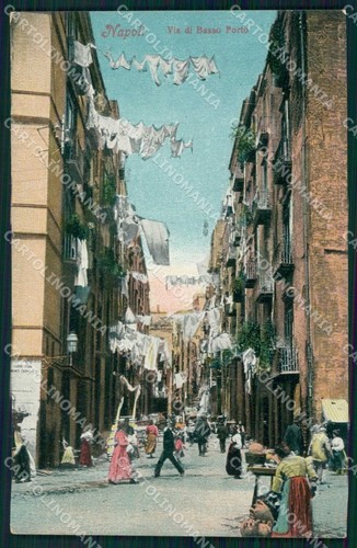 Napoli città via basso - città,