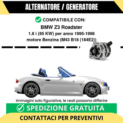 Alternatore bmw roadster - bmw,