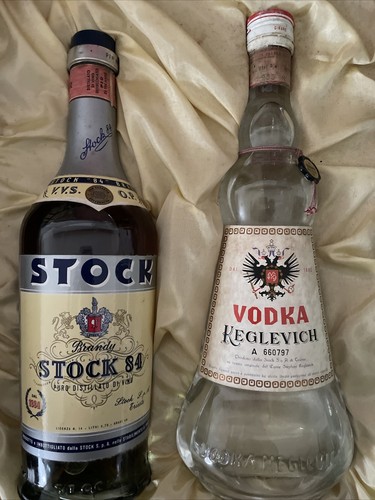 Stock due bottiglie vintage - di,