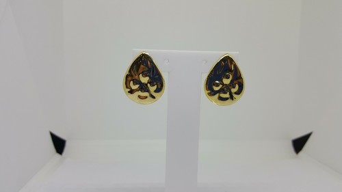 Orecchini bottone goccia - orecchini,