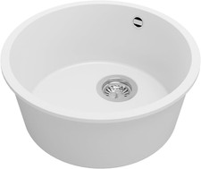 Lavello Rotondo Bianco