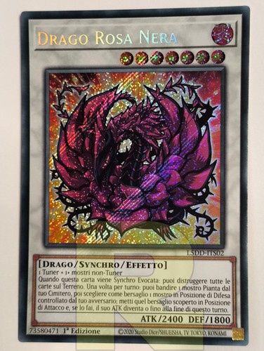 Drago rosa nera black rose - drago,