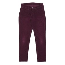 LEVI'S Womens Red Slim Skinny