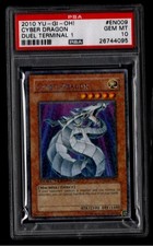 YuGiOh PSA 9 MINT Cyber Dragon